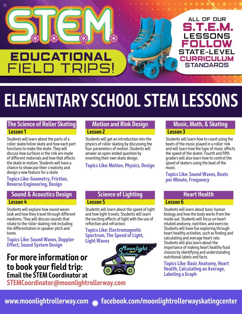 STEM - Flyer - Lessons and Costs (Back)