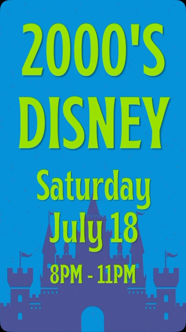 Jumped into the Wayback machine and headed to Disney 2000s night at Moonlight Rollerway. It’s a new theme every week. Check our calendar in the link in our bio